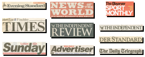 Newspaper straps